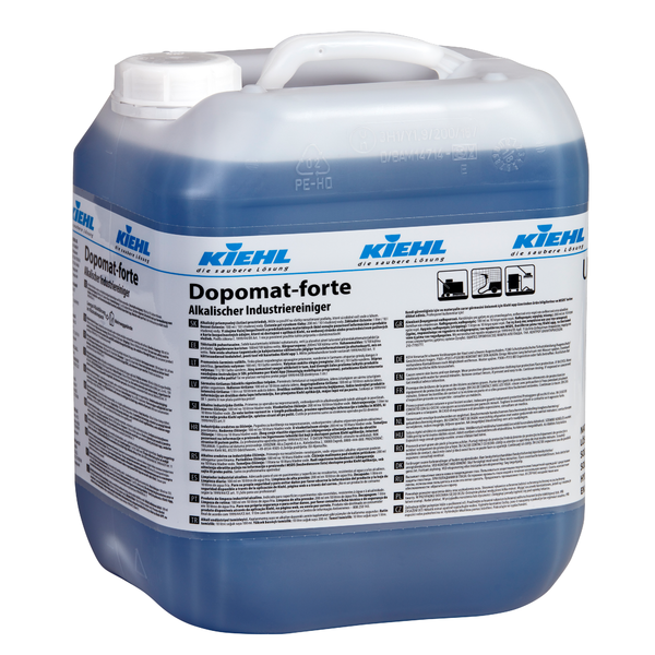 Kiehl Dopomat Forte, detergent industrial cu spumare redusă, degresant puternic pentru murdărie intensă, 232 m² acoperire, ideal pentru parcări, hale și curățenie după constructor