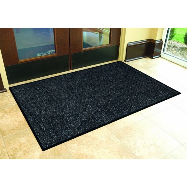 Classic Brush Carpetă antipraf exterior – Fibre de nylon răsucite, suport nitrilic antiderapant, grosime 10 mm, ideală pentru interior și exterior