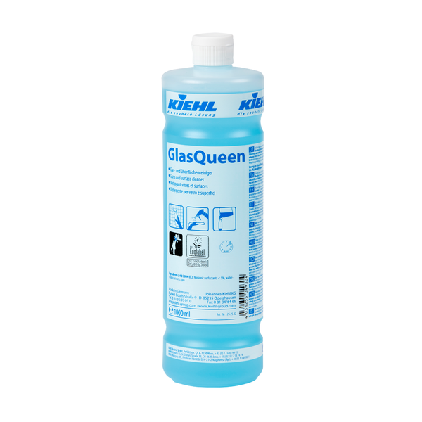 Kiehl GlasQueen – Detergent profesional pentru geamuri și suprafețe, gata de utilizare