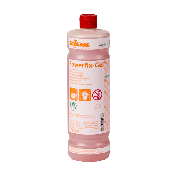 Kiehl Powerfix‑Gel – Detergent gel acid pentru WC și pisoare, acțiune puternică