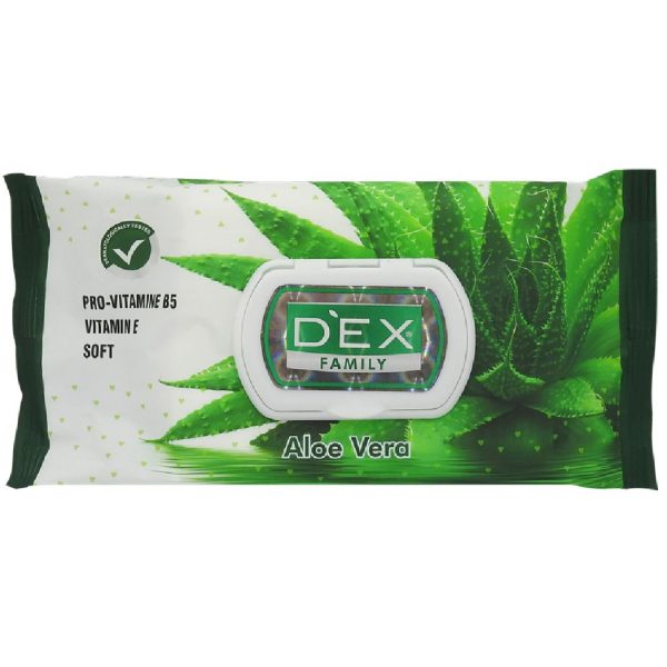 servetele-umede-dex-cu-capac-.jpg Șervețele umede Dex cu capac, 72 buc, cu provitamina B5 și vitamina E, textură soft, fără alcool, potrivite pentru copii și adulți