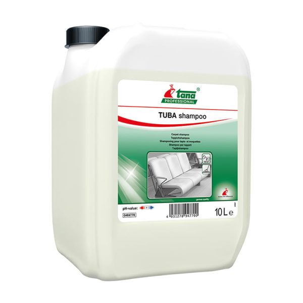 TANA - Detergent concentrat TUBA shampoo, pentru covoare, 10l